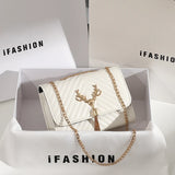 Tassel Chains Shoulder Bag for Women Crossbody Bag
