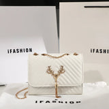 Tassel Chains Shoulder Bag for Women Crossbody Bag