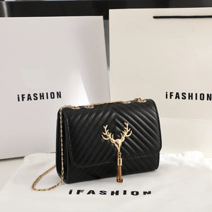 Tassel Chains Shoulder Bag for Women Crossbody Bag