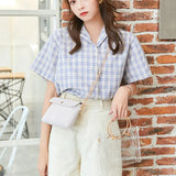 Clear Shoulder Bag Transparent Bucket Bag PVC Jelly Tote Female Chain Crossbody