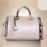 Women's Leather Flap Clutch Chain Shoulder Bag