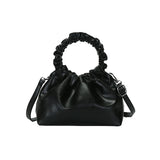 Leather Crossbody Bag Shoulder Pack Retro Handbag Women Clutch