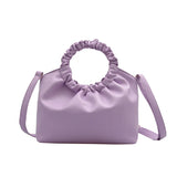 Vintage Leather Crossbody Bag Women Shoulder Tote