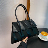 Stitching All-Match Women's Shoulder Bag Tote Bags