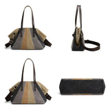 Canvas Crossbody Bag Women's Shoulder Tote Soft Casual Messenger