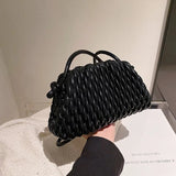 Women PU Leather Crossbody Clouds Bag Shoulder Phone Purse