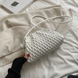 Women PU Leather Crossbody Clouds Bag Shoulder Phone Purse