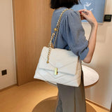 Diamond Lattice Crossbody Bags for Women - Soft Messenger Totes