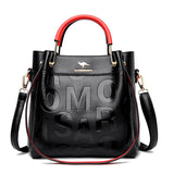 Pu Leather Women Shoulder Bags High Capacity Ladies Crossbody Bag