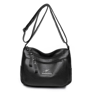 Women Crossbody Bag Tote Shoulder Bag Casual Leather High Bag