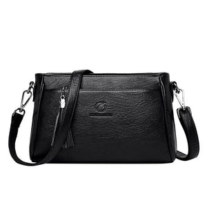 Leather Crossbody Bag for Women Shoulder Bags Ladies Handbags and Purses