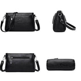 Leather Crossbody Bag for Women Shoulder Bags Ladies Handbags and Purses