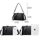 Leather Crossbody Bag for Women Shoulder Bags Ladies Handbags and Purses