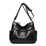 Crossbody Large Capacity Women Bag Soft Leather Shoulder Messenger Bags
