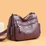 Crossbody Large Capacity Women Bag Soft Leather Shoulder Messenger Bags