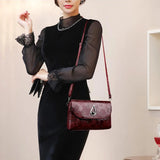 Flower Embossed Shoulder Bag Envelope Bag Ladies Crossbody Bag
