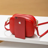 Mini Crossbody Bag PU Leather Women's Shoulder Messenger
