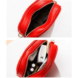 Mini Crossbody Bag PU Leather Women's Shoulder Messenger