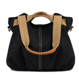 Canvas Crossbody Shoulder Bag for Women Large Capacity Tote Bag
