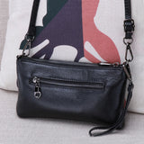 Leather Clutch Bag Shoulder Crossbody Bags Envelope Purse Wallets
