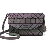 Geometric Luminous Crossbody Bag for Women