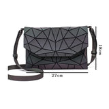 Geometric Luminous Crossbody Bag for Women