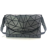 Geometric Luminous Envelope Crossbody Bag for Women