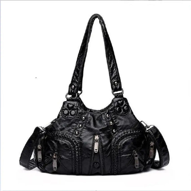 Large Capacity Crossbody Shoulder Bag Ladies Leather Messenger Casual Tote Bags