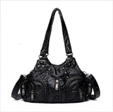 Large Capacity Crossbody Shoulder Bag Ladies Leather Messenger Casual Tote Bags