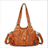 Large Capacity Crossbody Shoulder Bag Ladies Leather Messenger Casual Tote Bags