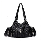 Large Capacity Crossbody Shoulder Bag Ladies Leather Messenger Casual Tote Bags