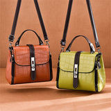 Women's Leather Crossbody Bag - Stylish and Versatile