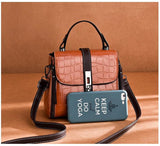 Women's Leather Crossbody Bag - Stylish and Versatile