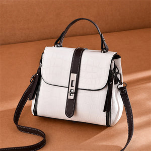 Women's Leather Crossbody Bag - Stylish and Versatile