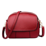 Small Pu Leather Handbags for Women Strap Decorated Messenger Bags