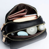 Small Pu Leather Handbags for Women Strap Decorated Messenger Bags