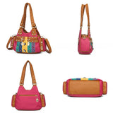 Small Ladies Crossbody Shoulder Bag PU Leather Messenger Casual Tote