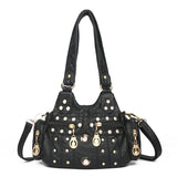 Small Crossbody Women Bag PU Leather Casual Messenger Bag