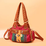 Small Crossbody Women Bag PU Leather Casual Messenger Bag