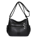 Soft Waterproof Leather Handbags Shoulder High Bags For Ladies Crossbody Bags