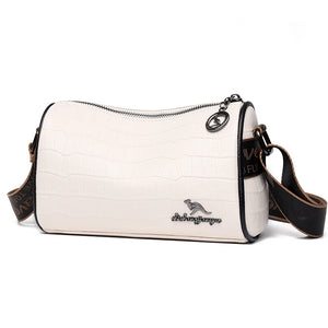 Stone Pattern Leather Crossbody Bags for Women