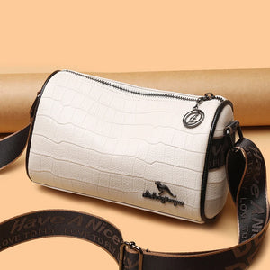Stone Pattern Leather Crossbody Bags for Women