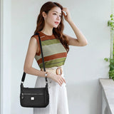 Vintage Shoulder Bag Soft Flap Crossbody Pack