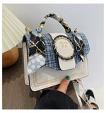 Women Leather Shoulder Tote Messenger Crossbody Bag
