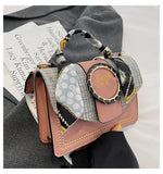 Women Leather Shoulder Tote Messenger Crossbody Bag