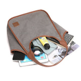 Canvas Crossbody Bag Women Large Shoulder Handbag High Capacity