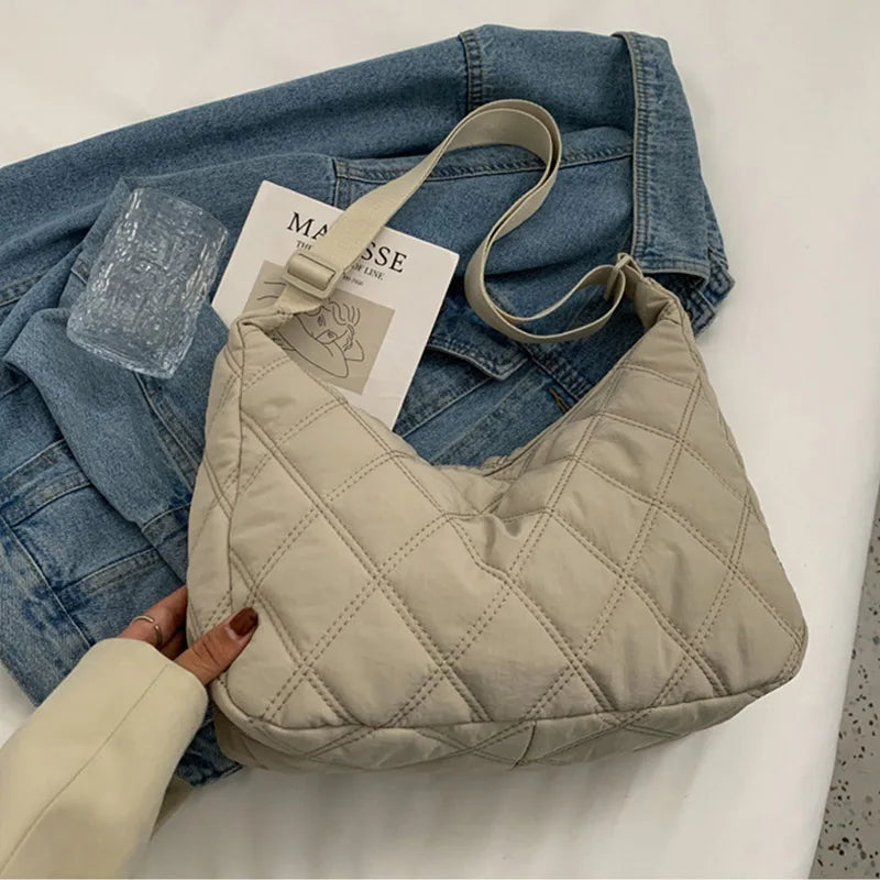 Women Shoulder Bags High Nylon Crossbody Bag Lady Big Capacity Shopping