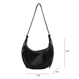 Vintage Soft Leather Women Shoulder Bag Hobos