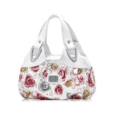 Women's PU Leather Handle Bag Lady Tote Big Capacity Shoulder Bag
