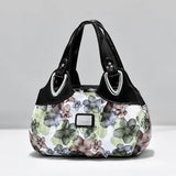 Women's PU Leather Handle Bag Lady Tote Big Capacity Shoulder Bag